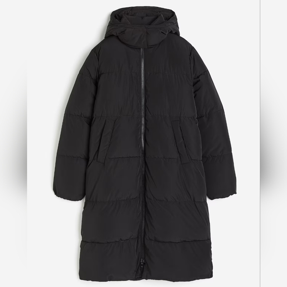 Divided Long Puffer Jacket - Picture 6 of 11